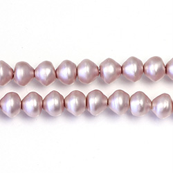 Czech Glass Pearl Bead - Snail Shell 06MM MATTE LAVENDER