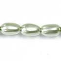 Czech Glass Pearl Bead - Baroque 18x10MM MINT 70432