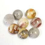 Gemstone Cabochon - Round 10MM MEXICAN CRAZY LACE