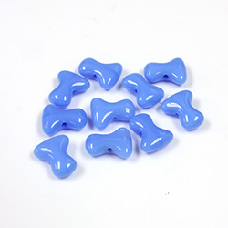 Preciosa Czech Pressed Glass Bead - Tee 2x8MM BLUE