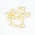 Preciosa Czech Pressed Glass Bead - Tee 2x8MM SATIN CREME