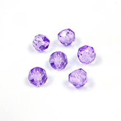 Preciosa Czech Glass Fire Polish Bead - Hill 06MM PURPLE