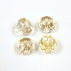 Preciosa Czech Glass Fire Polish Bead - Hill 08MM BLOND FLARE