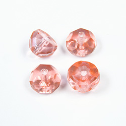 Preciosa Czech Glass Fire Polish Bead - Hill 08MM PINK