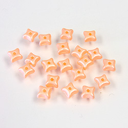 Preciosa Czech Pressed Glass Bead - Orion 03x5mm SATIN PEARL PEACH 02010/29303