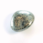 Plastic  Bead - Mixed Color Smooth Baroque 32x26MM PYRITE