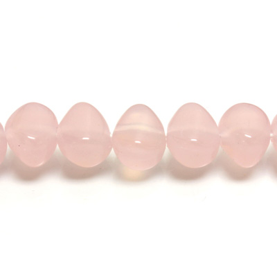 Plastic Bead - Mixed Color Nugget 09MM ROSE QUARTZ