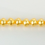 Czech Glass Pearl Bead - Snail Shell 08MM SUN 70081