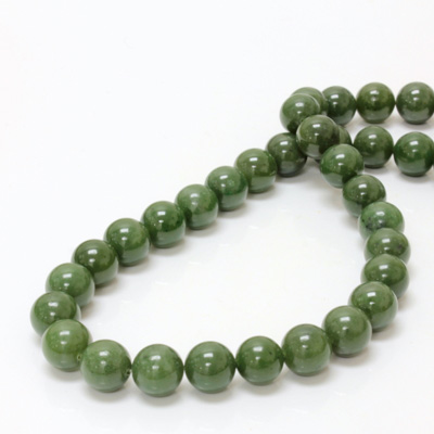 Gemstone Bead - Smooth Round 10MM TAIWAN JADE