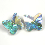 Preciosa Crystal Point Back MAXIMA Fancy Stone -Butterfly 05MM CRYSTAL AB