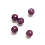 Plastic Flawed Bead - Round 08MM FLAWED AMETHYST