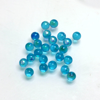 Glass No-Hole Ball - 04MM AQUA AB