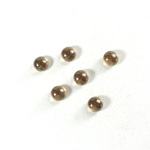 Glass Medium Dome Coated Cabochon - Round 05MM LUSTER ROSE