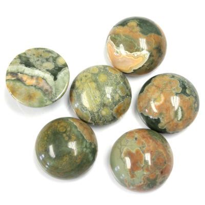 Gemstone Cabochon - Round 13MM RYOLITE