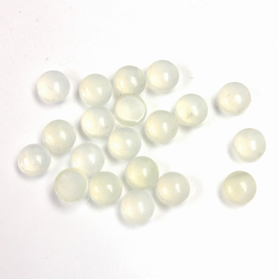 Gemstone Cabochon - Round 05MM JADE LT GREEN