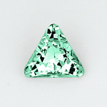 Swarovski Crystal Point Back Fancy Stone -Triangle 4MM EMERALD