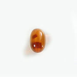 Plastic  Bead - Mixed Color Smooth Oval 15x10MM TOKYO TORTOISE
