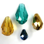 Crystal Pear Shape Beads