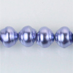 Czech Glass Pearl Bead - Snail Shell 10MM LILAC 70429