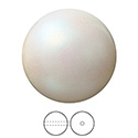 Preciosa Crystal Nacre Pearl Bead - Round 06MM PEARLESCENT CREAM