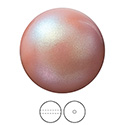 Preciosa Crystal Nacre Pearl Bead - Round 06MM PEARLESCENT PINK

