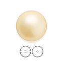 Preciosa Crystal Nacre Pearl Bead - Round 05MM VANILLA 71600