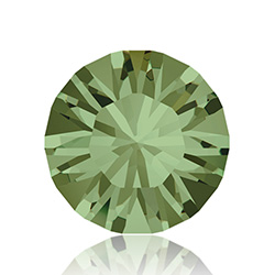 Swarovski Crystal Point Back XILION Foiled Chaton - PP10 OLIVINE