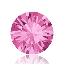 Swarovski Crystal Point Back XILION Foiled Chaton - PP10 ROSE