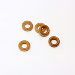 Wood Bead - Smooth Round Ring 15MM TUGAS