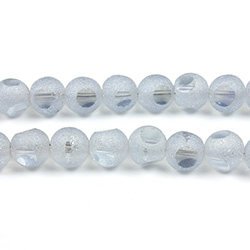 Glass 3 Cut Window Bead 06MM GREY COAT with FROST FINISH