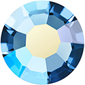 Preciosa Crystal Flat Back MAXIMA Chaton Rose - 12SS MALIBU BLUE AB