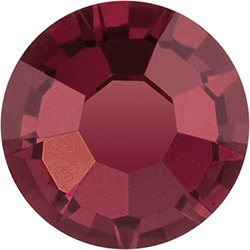 Preciosa Crystal Flat Back Hotfix MAXIMA Chaton Rose - 30SS BURGUNDY