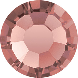 Preciosa Crystal Flat Back Hotfix MAXIMA Chaton Rose - 08SS LIGHT BURGUNDY