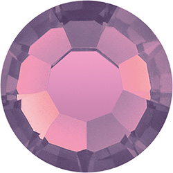 Preciosa Crystal Flat Back MAXIMA Chaton Rose - 30SS AMETHYST OPAL
