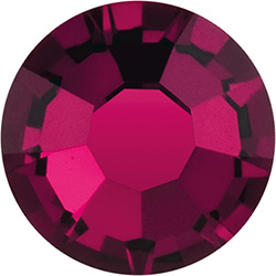 Preciosa Crystal Flat Back Hotfix MAXIMA Chaton Rose - 10SS RUBY
