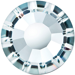 Preciosa Crystal Flat Back Hotfix MAXIMA Chaton Rose - 12SS SILVER AQUAMARINE
