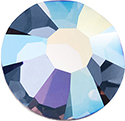 Preciosa Crystal Flat Back Hotfix MAXIMA Chaton Rose - 30SS DENIM BLUE AB