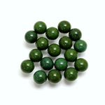 Glass No-Hole Ball - 06MM DARK GREEN