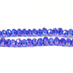 Chinese Cut Crystal Bead - Rondelle 02x3MM SAPPHIRE AB