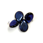 Preciosa Czech Pressed Glass Bead - Pip 5x7MM IRIS BLUE