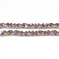 Cut Crystal Bead - V-Cut 04MM AMETHYST AB