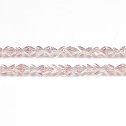 Cut Crystal Bead - V-Cut 04MM ROSALINE AB