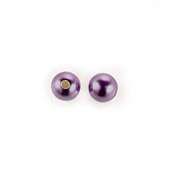 Czech Glass Pearl 1-Hole Ball - 05MM AMETHYST 70979