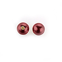 Czech Glass Pearl 1-Hole Ball - 05MM GARNET 70499