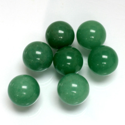 Gemstone No-Hole Ball - 12MM GREEN AVENTURINE