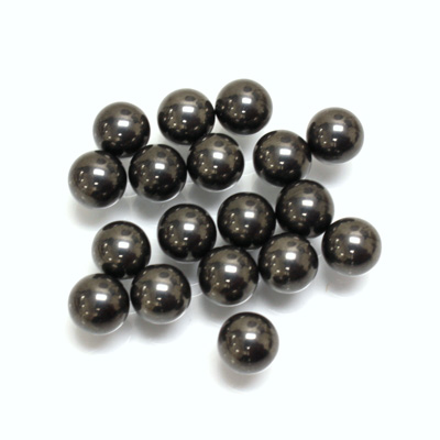 Glass No-Hole Ball - 06MM HEMATITE