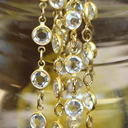 Preciosa Crystal Channel Chain 29SS CRYSTAL-RAW