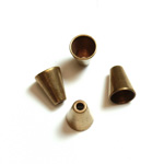 Brass Machine Made Bead - Smooth Tube 06MM RAW BRASS