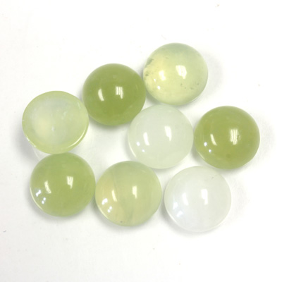 Gemstone Cabochon - Round 10MM JADE LT GREEN