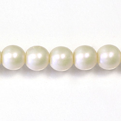 Czech Glass Pearl Bead - Round 06MM FRESHWATER
